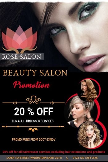 Publicidad para un salón de belleza: paso a paso Publicidad para un salón de belleza: paso a paso